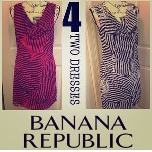 Sz 4 TWO Banana Republic Dresses